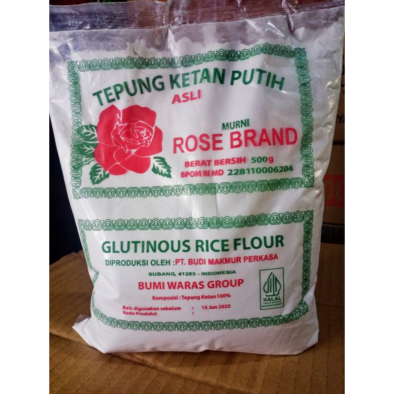 

Tepung Ketan Rose Brand 500g