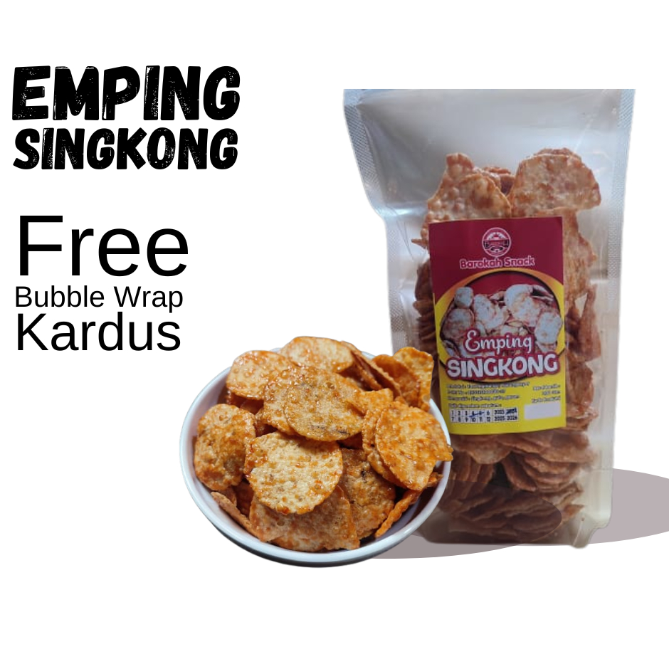 

Barokah Emping Pedas Manis / Opak Balado 200 Gram Oleh oleh Khas Kemuning, khas karanganyar