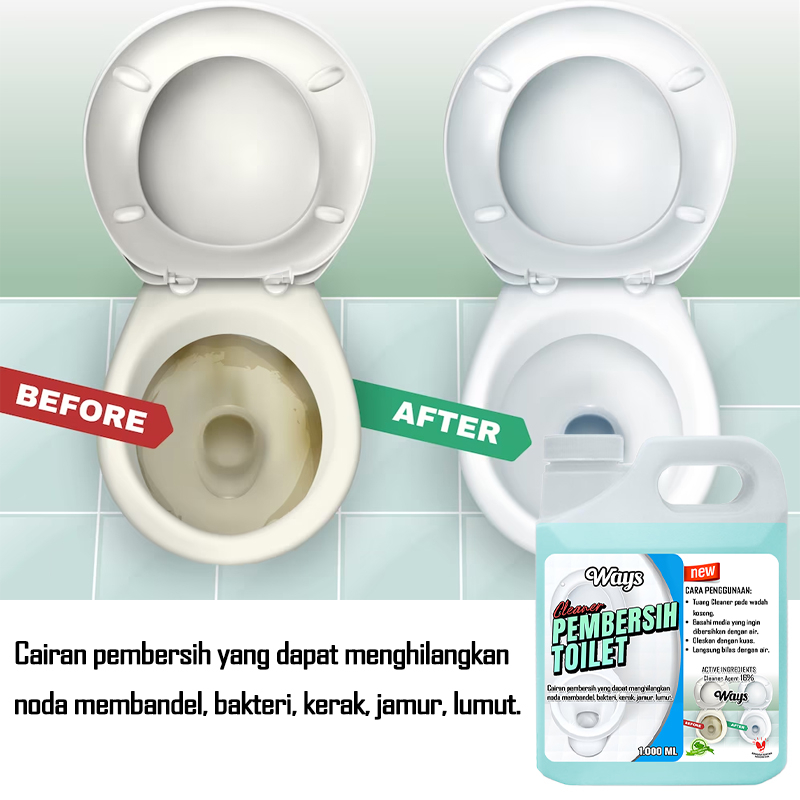 Pembersih Toilet / Cleaner Cairan Pembersih Kerak Jamur Kamar Mandi Kloset Keramik