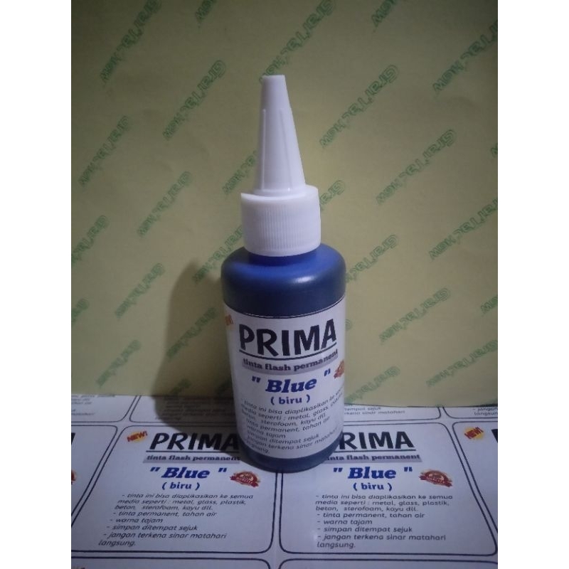 

HJK TINTA STEMPEL FLASH PERMANEN MEDIA PLASTIK DLL kemasan 100 ML