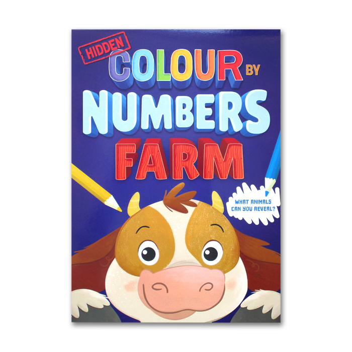 [Igloo Books] Hidden Colour by Numbers Farm (What Animals Can You Reveal?)