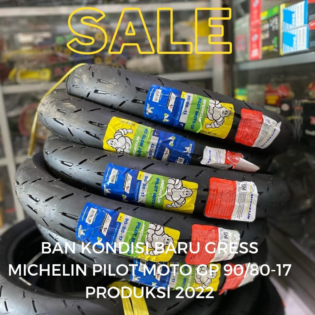 ban michelin pilot motogp 90/80-17 100/80-17 ninja r ss rr cb tiger herex vixion mx king satria fu