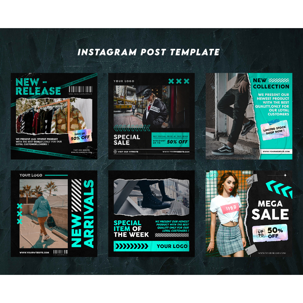 INSTAGRAM FEED & STORY DESIGN TEMPLATE