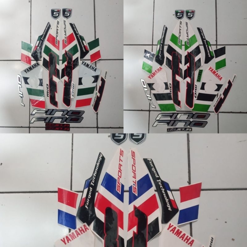 Sticker striping Fino 125 2015 ORI full body Fino fi