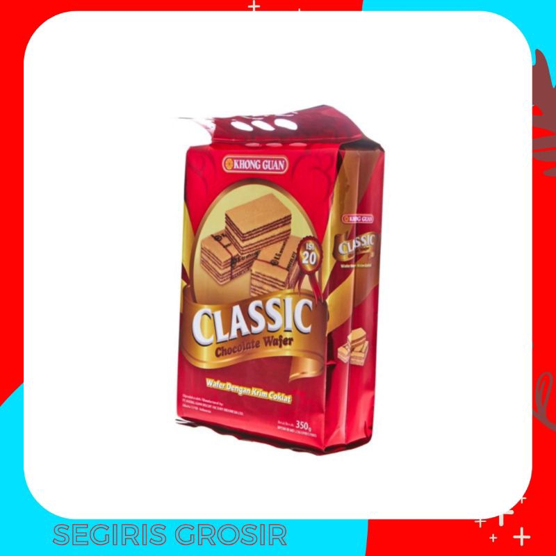 

Khong Guan Classic Wafer Chocolate 350 gr