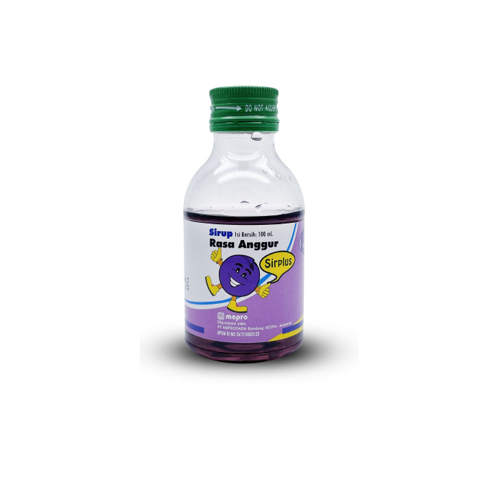 

Sirplus Sirup Rasa Anggur 100 ml / pemanis puyer