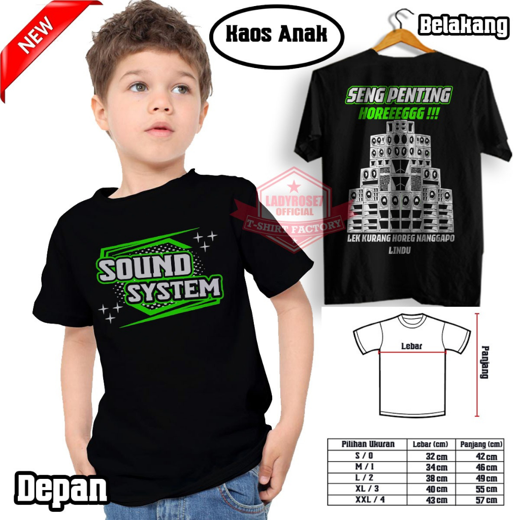 KAOS ANAK SOUND SYSTEM GANTUNG/SOUND SYSTEM LINDU/SOUND SYSTEM CULTURE/SOUND SYSTEM MIXER AMPLIFIER/