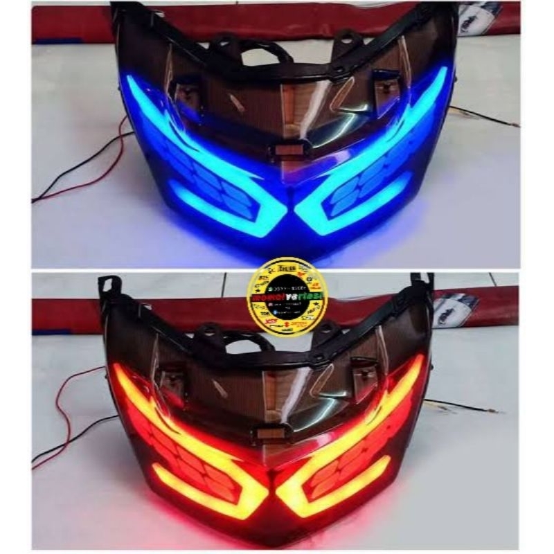 stoplamp nmax old model lexus/lampu belakang nmax old variasi