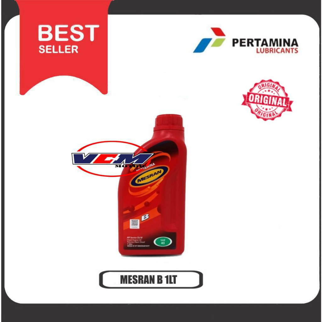 Oli Mesran B40 SAE40 Diesel 1 Liter