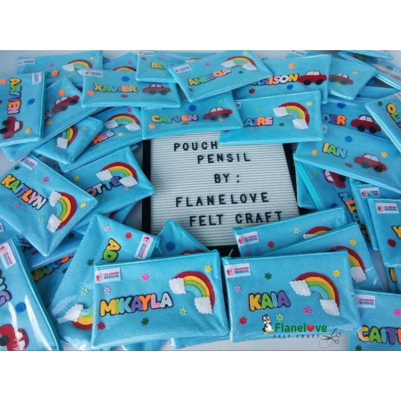 

POUCH PENSIL / TEMPAT PENSIL / WADAH PENSIL ANAK CUSTOM LUCU MURAH