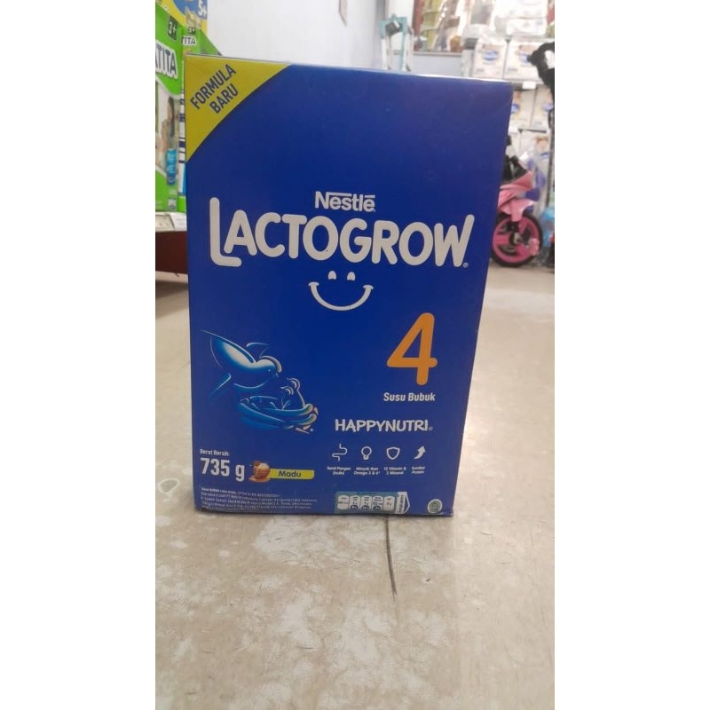 Lactogrow 4 madu 735gram