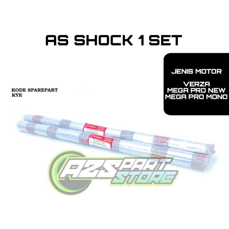AS SHOCK DEPAN SET HONDA KYE ORIGINAL MEGAPRO NEW, MEGAPRO MONO, VERZA