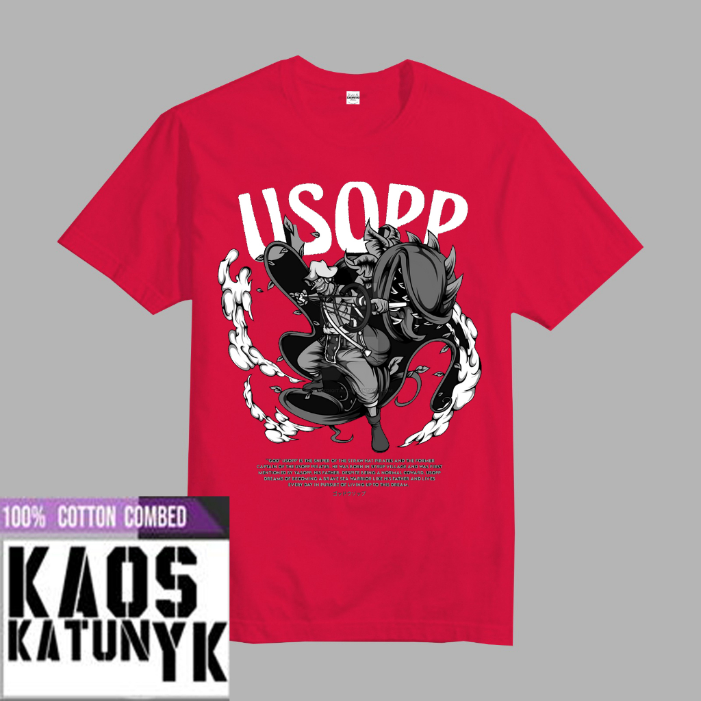Kaos Distro one piece usopp
