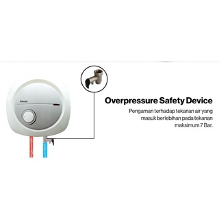 RINNAI WATER HEATER LISTRIK RES EH 015 LOW WATT 15 LITER RES-EH015 LOW WATT