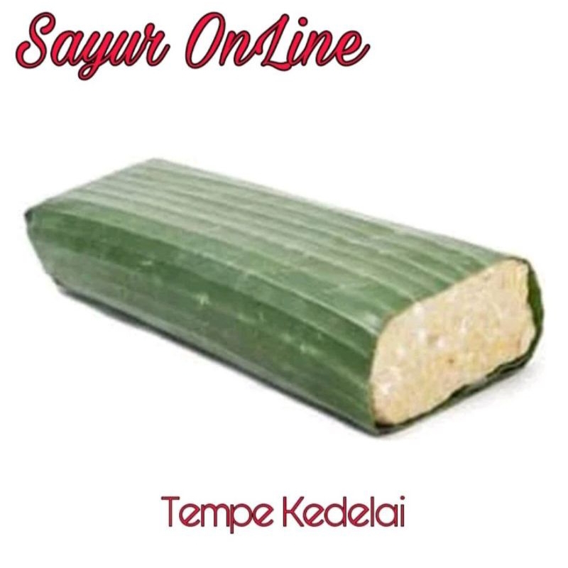 

tempe kedelai bungkus daun 1 lonjor 6000