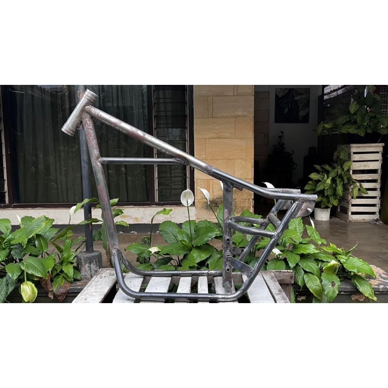 Rangka Chopper Softail Palang 1 + Arm PNP Mesin Under 250cc (Tiger, Thunder, Gl, Scorpio, Thunder, D