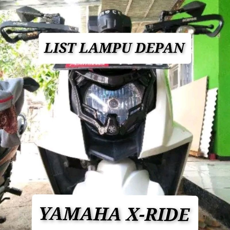 COVER LAMPU DEPAN YAMAHA XRIDE LIST LAMPU XRIDE