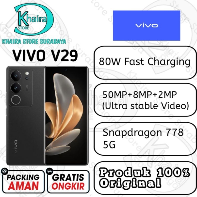 VIVO V29 5G RAM 12GB/256GB ORIGINAL RESMI VIVO