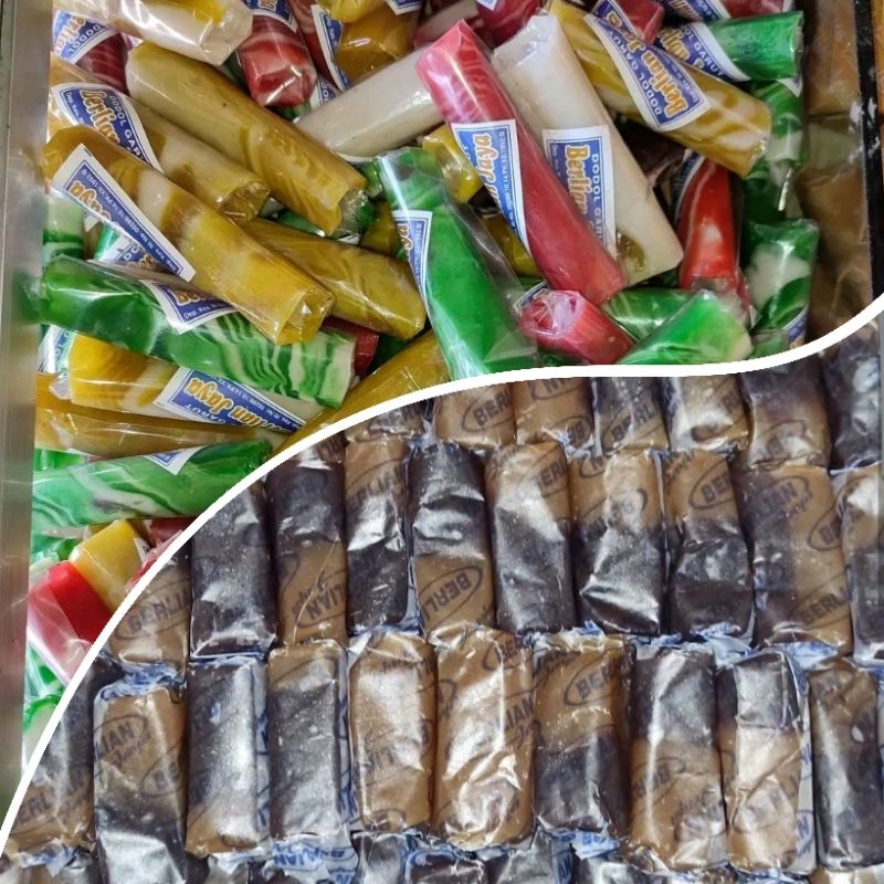 

Dodol Garut Zebra/Kombinasi Mix rasa 1kg