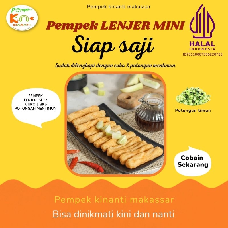 Pempek KINANTI LENJER MINI