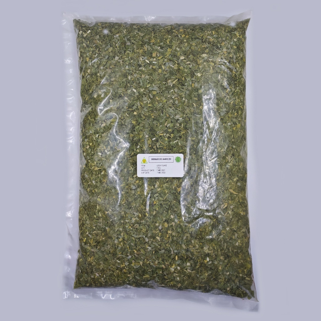 

Daun bawang kering / Leek Flake 1kg Pure Asli 100%