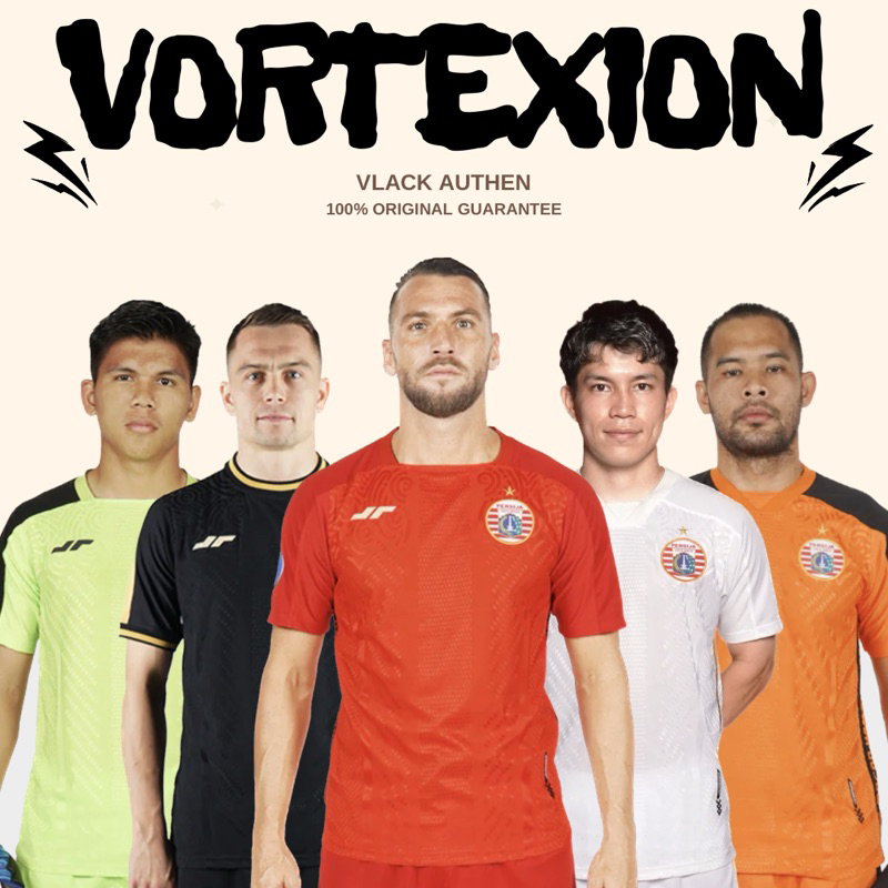Jersey Persija Jakarta Player Issue Vortexion 2023 Original