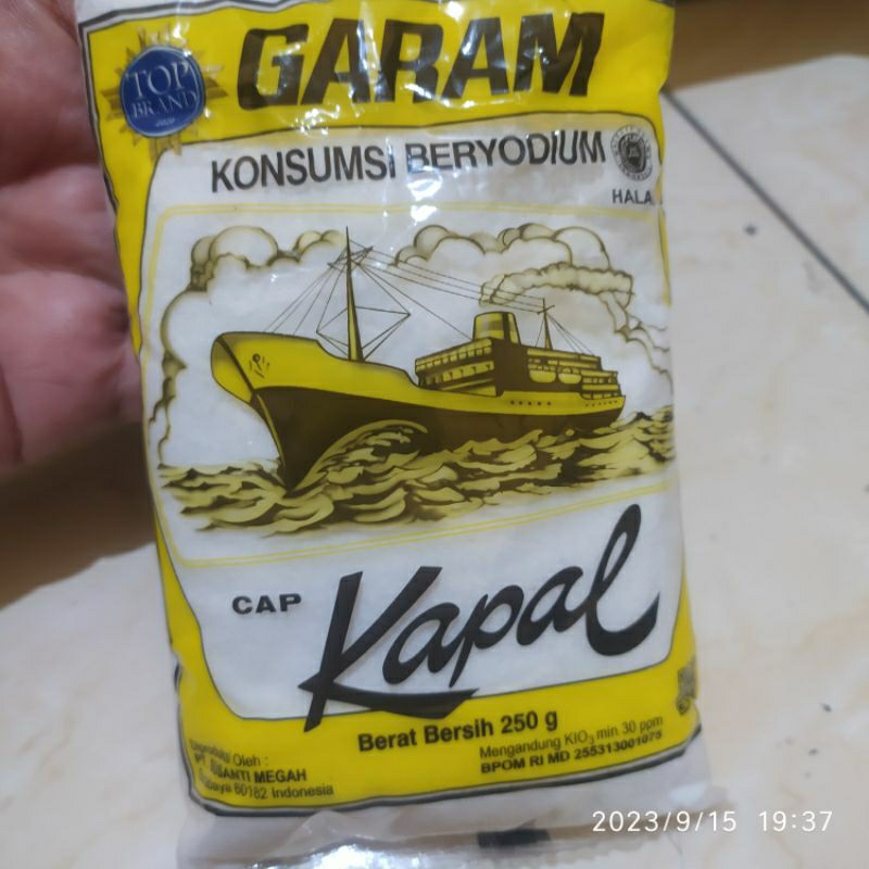 

Garam cap kapal 250g