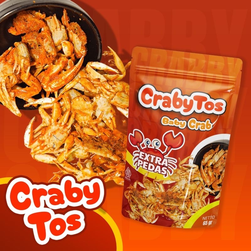 

BABY CRAB PREMIUM 50gr gurih dan renyah