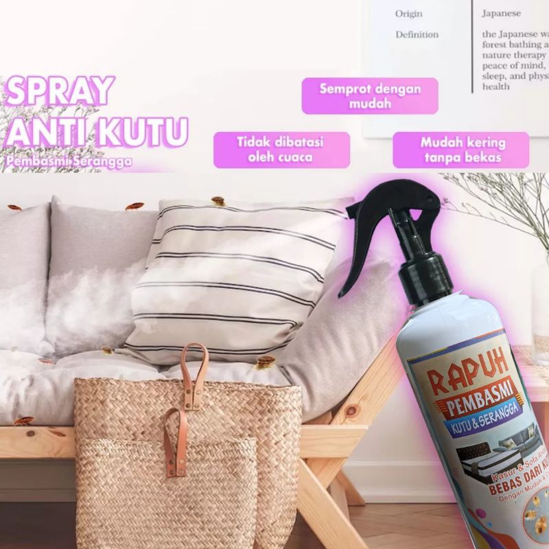 Semprotan pembasmi kutu tungau kutu kasur kutu busuk tumila