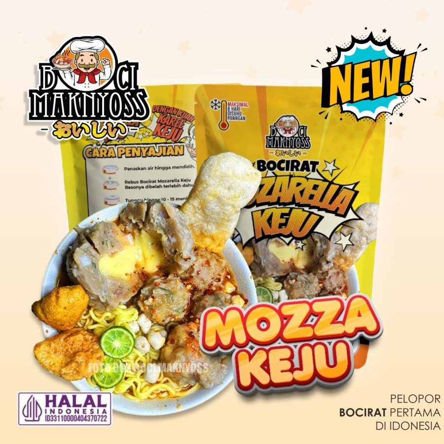 

BOCI MAKNYOSS BOCIRAT KEJU MOZARELLA