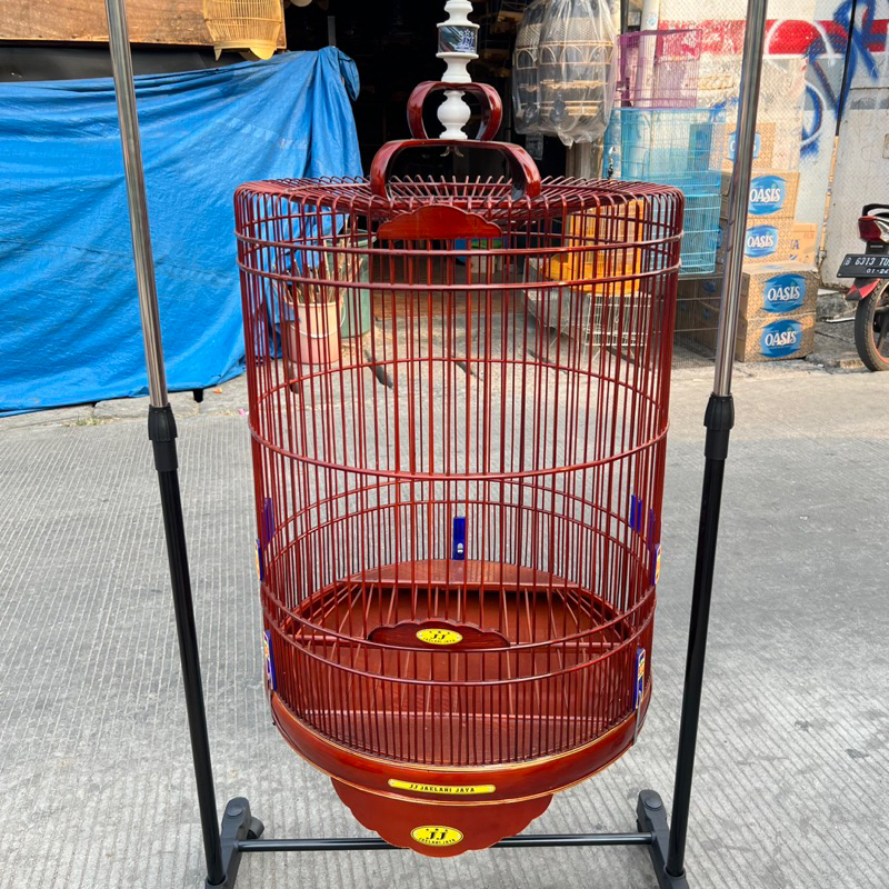 Sangkar Murai JJ Rafi Jaya Full Accesories Full Set Kandang Murai JJ Muray Reborn