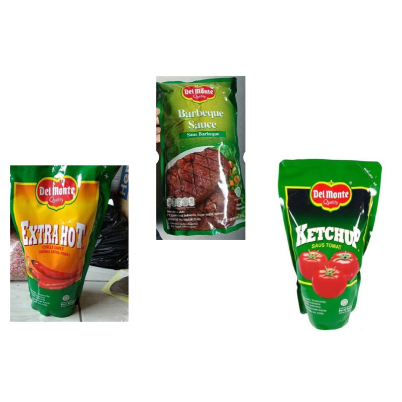 

Saos Delmonte Tomato/ Extra Hot/BBQ - 1kg