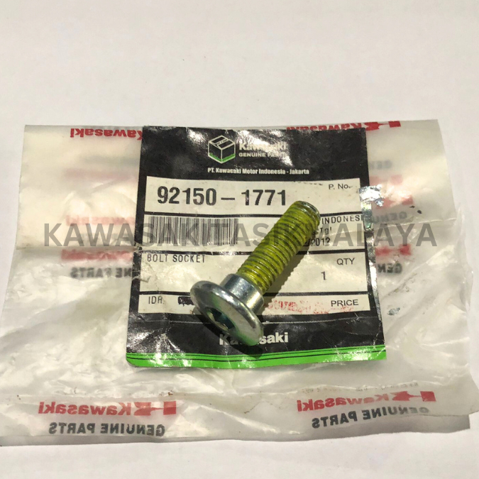 BOLT,SOCKET,8X30 Baut 8x30 Ninja RR R KR150 Original 92150-1771