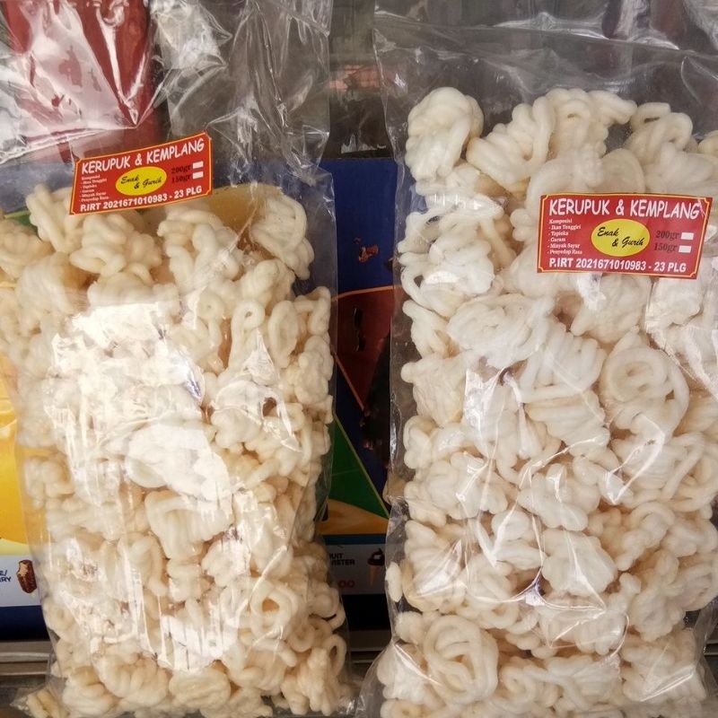 

kerupuk keriting mini