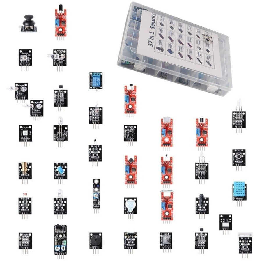 PAKET MODUL SENSOR KIT FOR ARDUINO & RASPBERYY 37 IN 1
