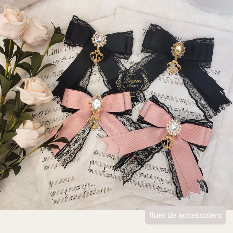 pita brooch // pita lightstick // pita baju // pita hias dekorasi