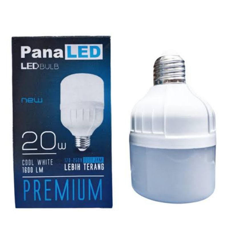 Lampu panaled panaled pana led 20watt 20W biru