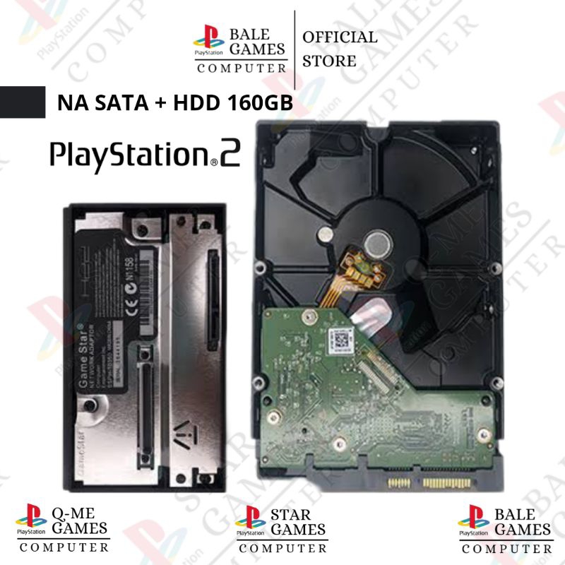 Paket Hardisk Internal dan NA Sata PS2