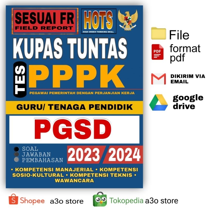 PPPK Guru kelas SD,  PGSD 2023 2024   / PPPK/ ASN/ CPNS