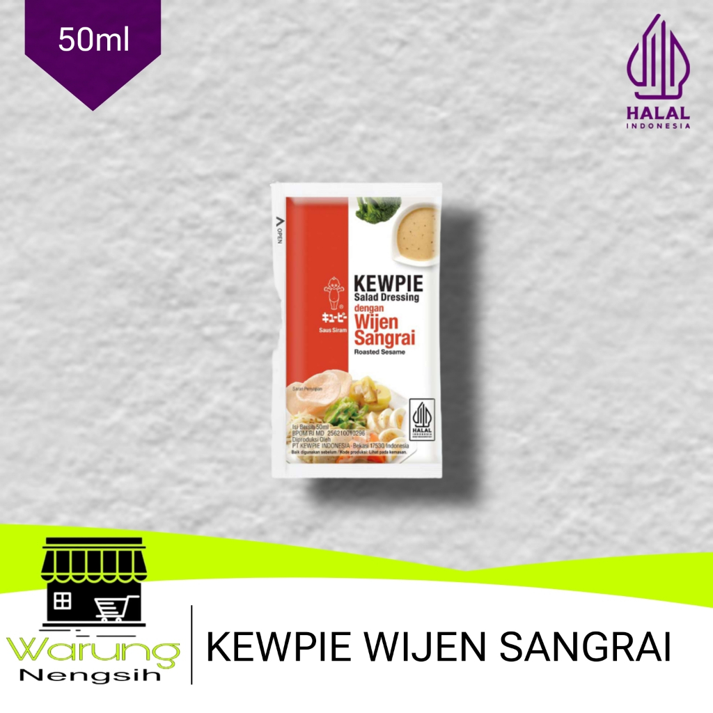 

Kewpie Wijen Sangrai / Bumbu Masakan / Kewpie Wijen