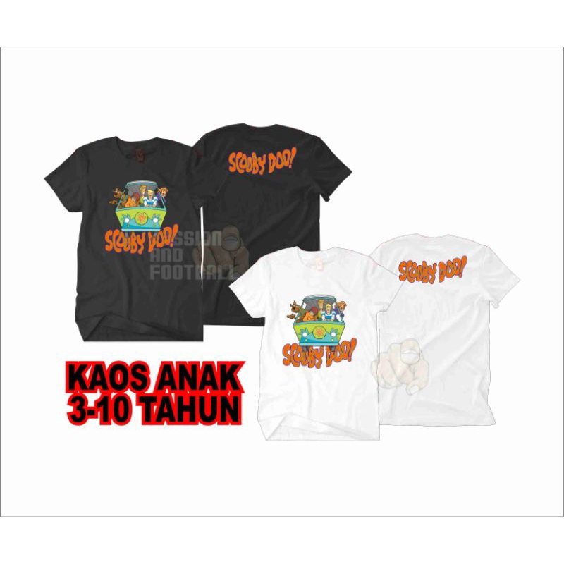 T-SHIRT ANAK CARTOON SCOOBY DOO