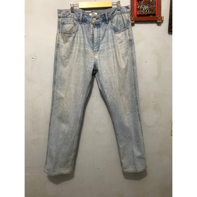 uniqlo jeans blue