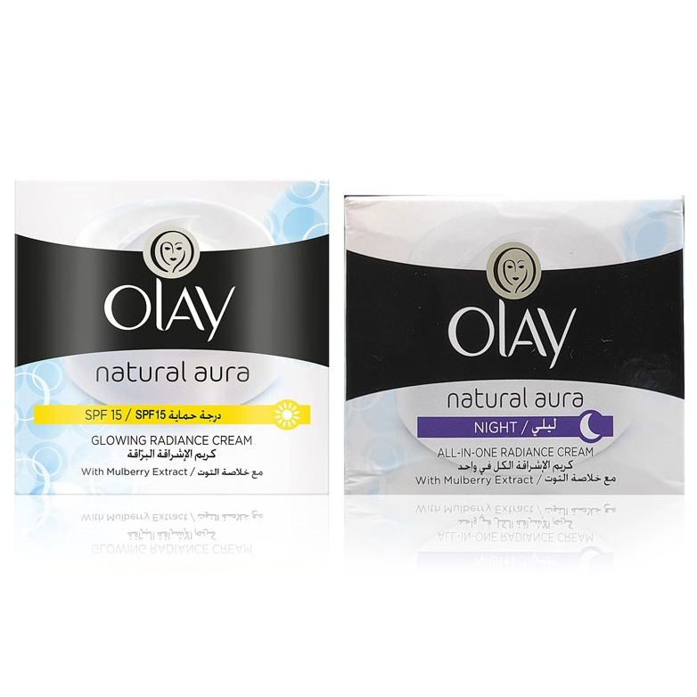 Olay Natural Aura White Night 15 Cream 50 g Original Arab Olay Natural White day 15 Original Timur T