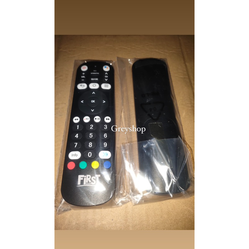 REMOTE FIRST MEDIA X1 PRIME STB B860H V5 REMOTE TV ANDROID BOX NEW