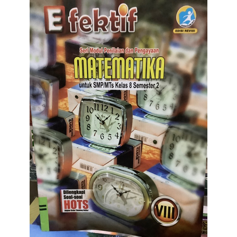 LKS EFEKTIF MATEMATIKA UNTUK SMP KELAS 8 SEMESTER 2 K13 EDISI REVISI
