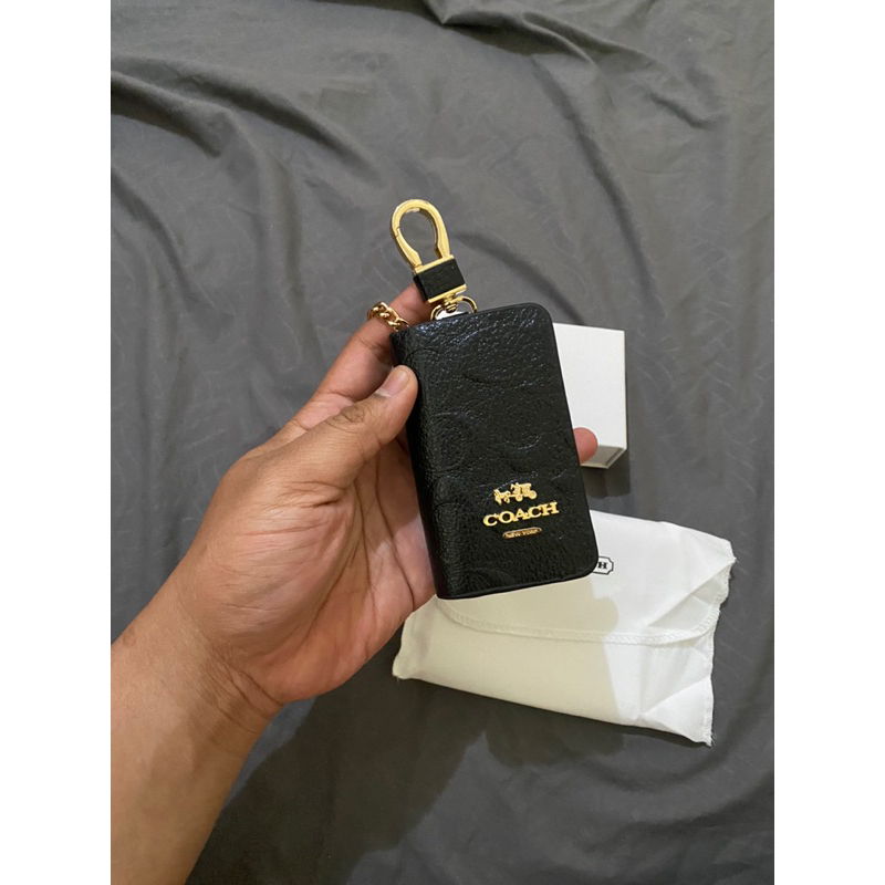 dompet kunci mobil  coach