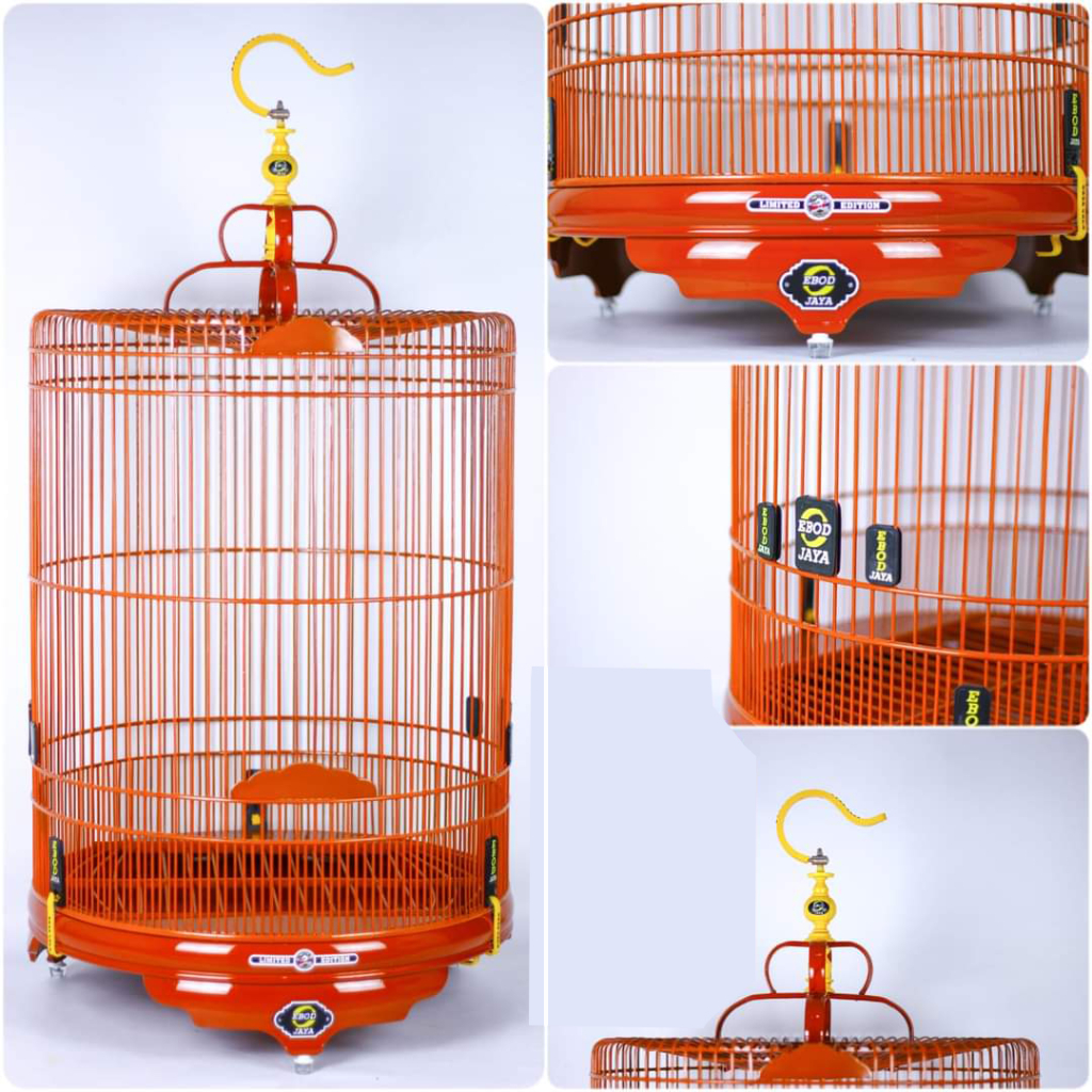 Sangkar Murai Ebod Jaya PVC Reborn Tebok Batman Polos Premium No.2