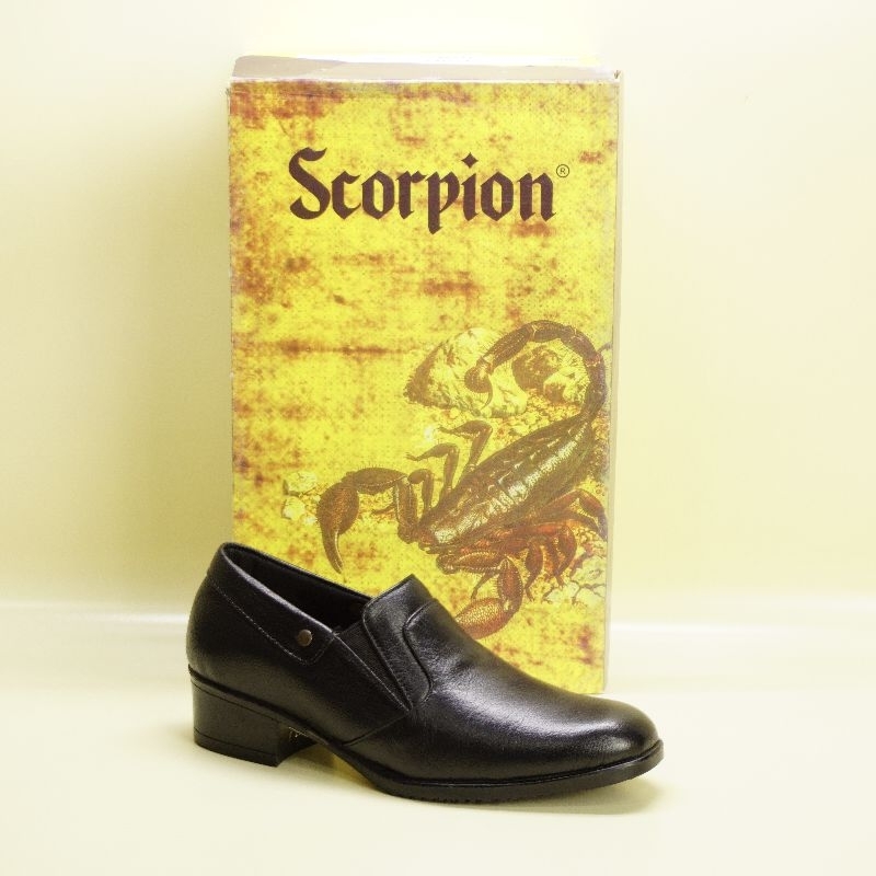 Sepatu Pantofel Wanita Semi Boot Asli Kulit 100%, SCORPION 2752