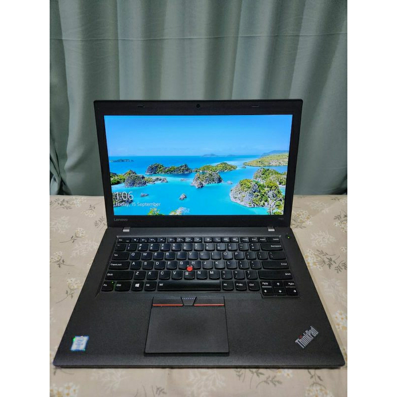 LAPTOP BEKAS Lenovo Thinkpad T460 Core i5 Gen 6 Original 100%