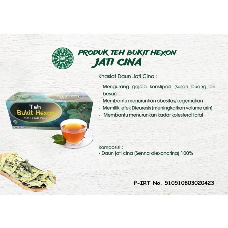 

Tea herbal bokashi jati cina
